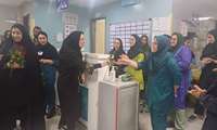 تقدیر از کادر مامایی بیمارستان ایران به مناسبت «روز ماما»